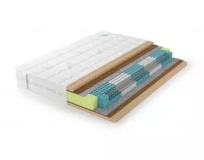 Анатомический матрас 120х195 см Lonax Classic Memory-Medium S1000 5 zone