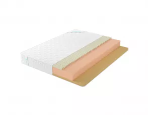 Беспружинный латексный матрас 140х190 см Lonax Roll Memory Latex Mix
