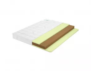 Беспружинный латексный матрас 140х190 см Lonax Cocos 9 Comfort Eco