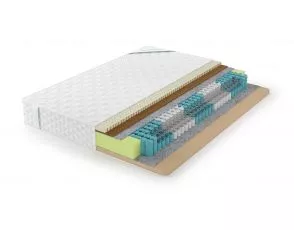 Ортопедический матрас для пожилых Lonax Ассорти Memory Medium Mix TFK 5 zone