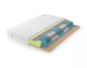 Анатомический матрас 120х195 см Lonax Ассорти Memory-Latex S1000 5 zone